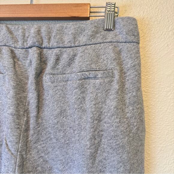 Soft Surroundings Grey Cropped Wide Leg Sweatpants Womens S Casual Summer Pants - Picture 6 of 8